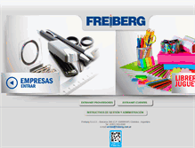 Tablet Screenshot of freiberg.com.ar